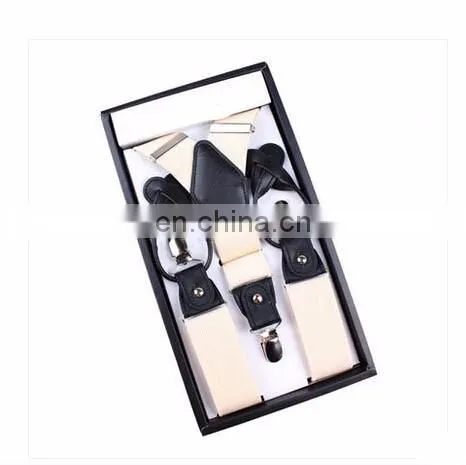 High-end brand 6 cllips european and American style suspenders