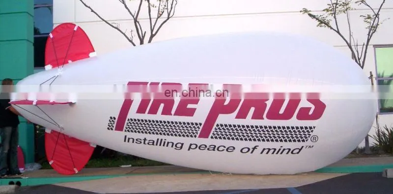 Hot ! Printed inflatable advertising airship outdoor for event