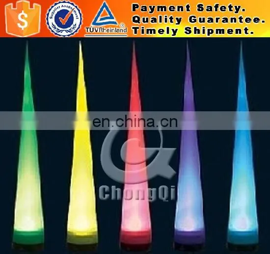 Outdoor led pillar light inflatable light column for events led pillar light