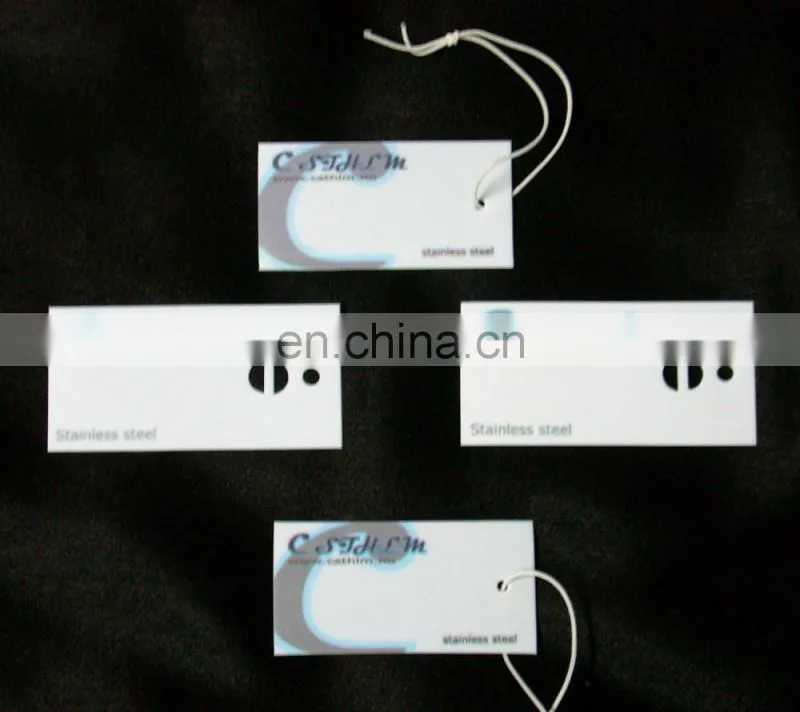Paper hangtag
