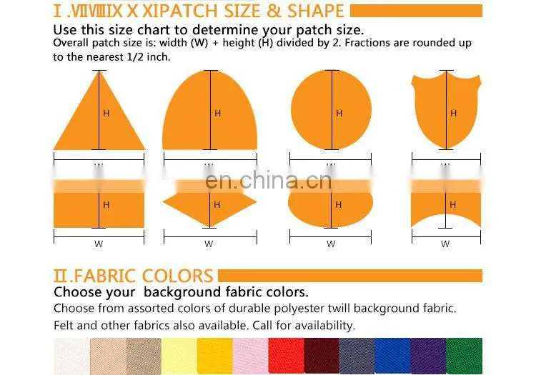 Custom Brand Logo Fabric Woven Patch/Badges For Islamic School Uniforms