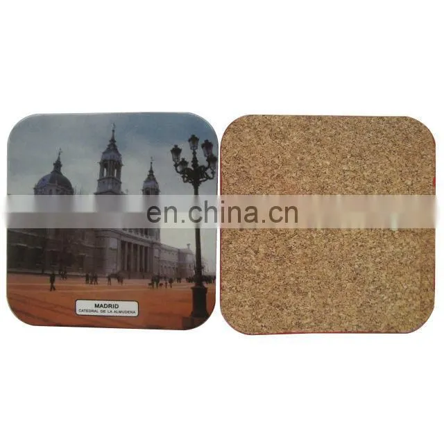 printable 2017 new arrival mdf cork table mat coaster mat