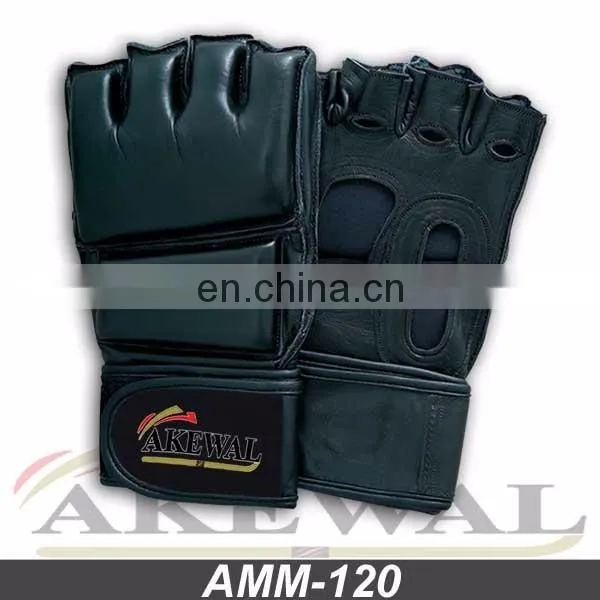 MMA Gloves Cowhide Leather
