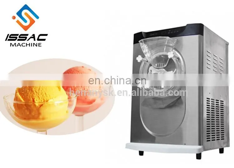 10-14L/H Desktop Commercial Batch Freezer Machine Tabletop Italian Gelato Hard ice cream machine