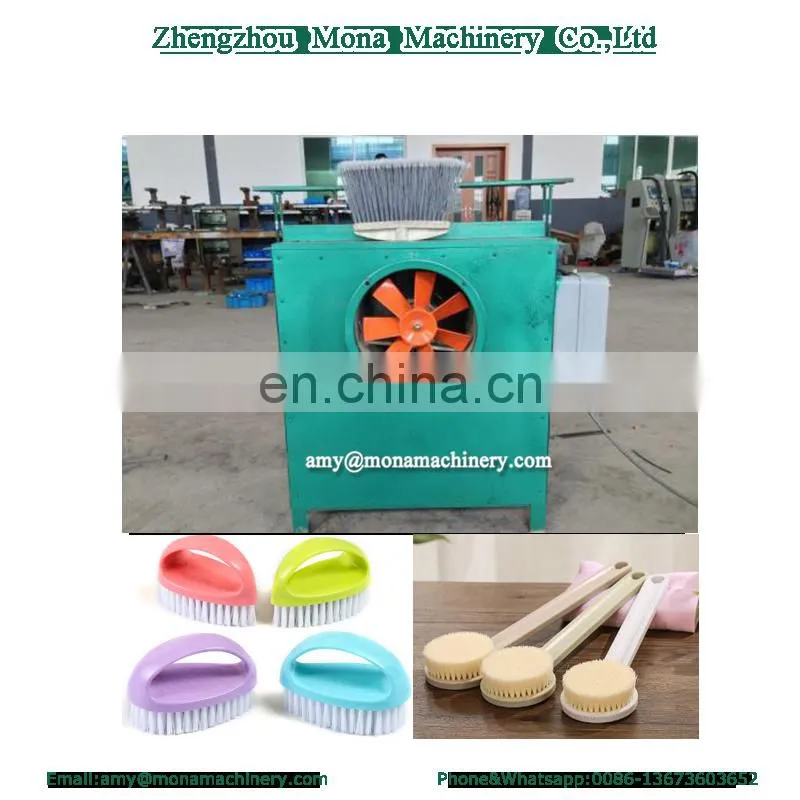 Garden Broom Ceiling Brush Wooden Broom CNC Automatic Broom Tufting Machine