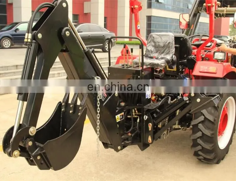 agriculture machinery LW-8 20-90hp Towable backhoe excavator bucket backhoe