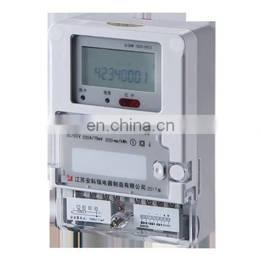 wall mounted multi-rate tariff energy meter with rs485 for industrial and mining enterprise DC system