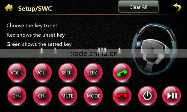 Factory price wince 6.0 car navigation system for Chevrolet Cobalt with GPS/Bluetooth/Radio/SWC/Virtual 6CD/3G /ATV/iPod/DVR