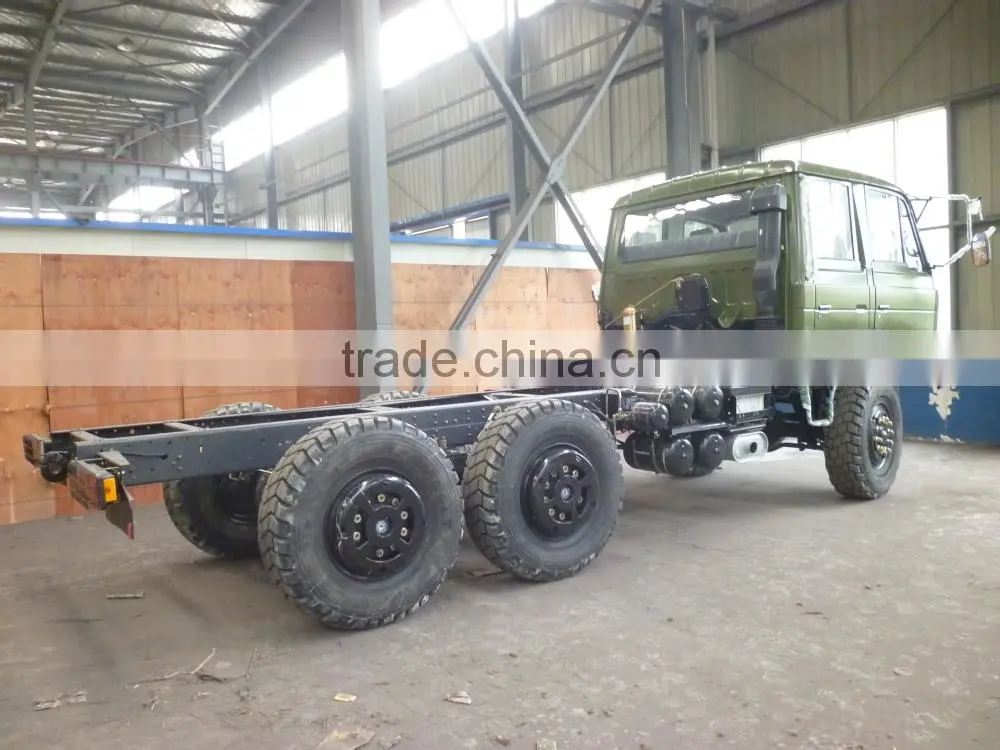 Dongfeng EQ2162NJ 6x6 off road truck chassis LW