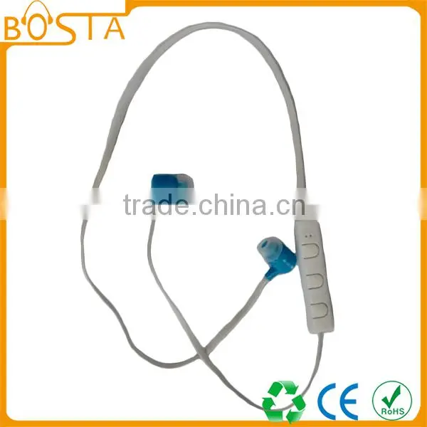 Stereo fashion hot selling low cost high quality BQB magnetic bluetooth eaprhones