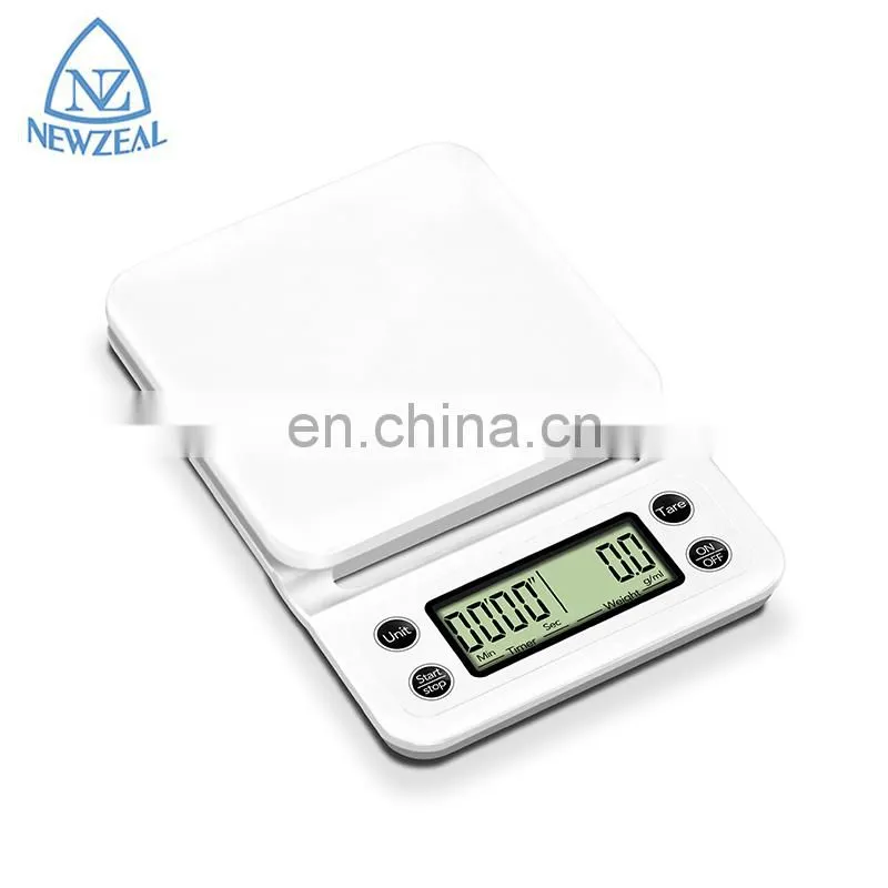 New Technology Coffee Scale Sample Manual Food Balance Coffee Weighing Scale