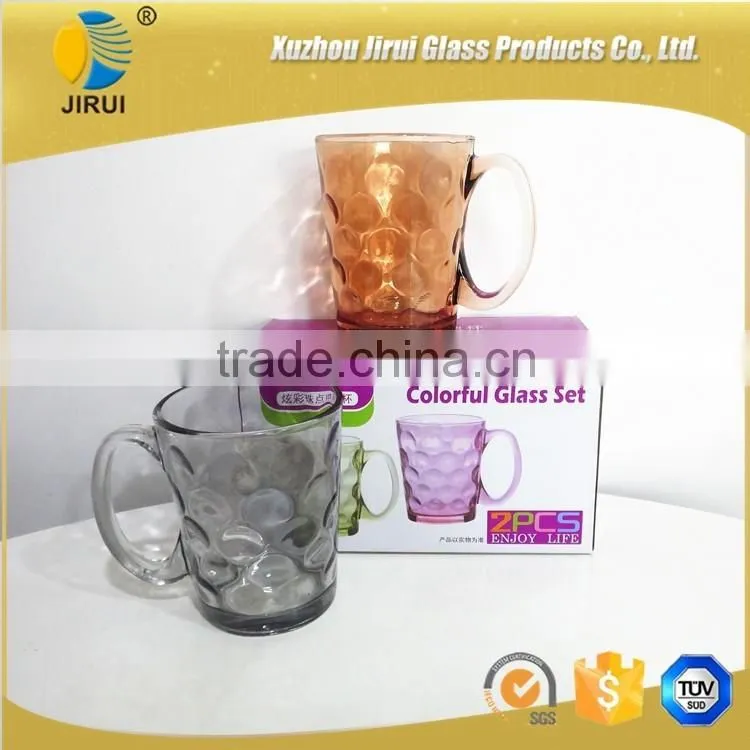 Water Glass Cup With Handle Wholesale