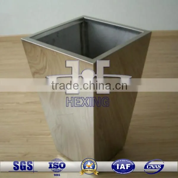galvanized cast iron flowerpot