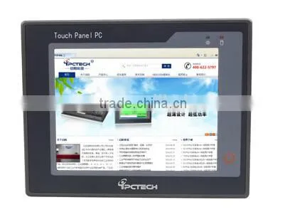P080S Stock fanless industrial embedded touch screen industrial pc