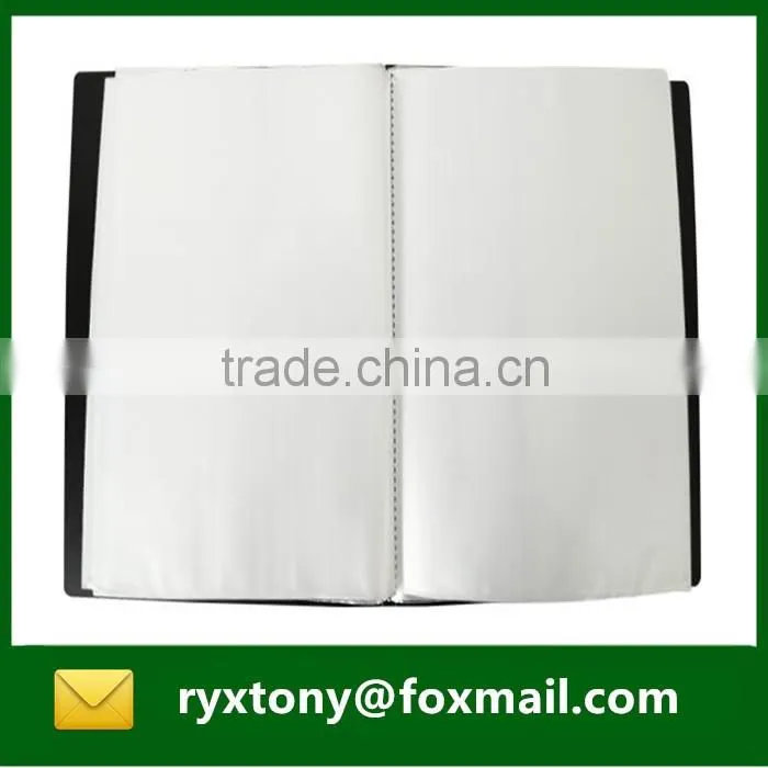 A4 leather hardcover display book