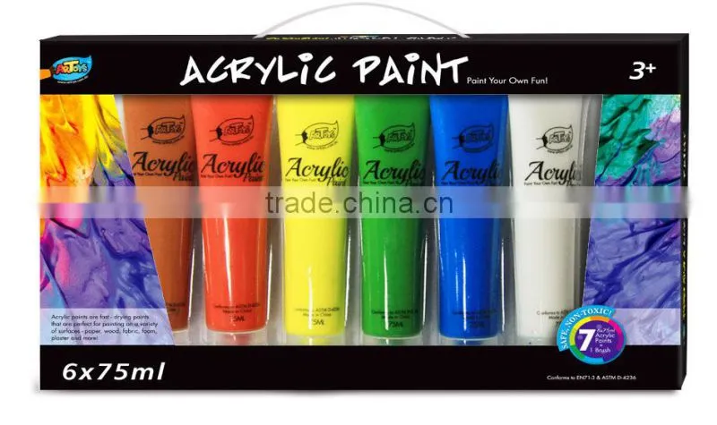Safe and reliable acrylic paint suit.