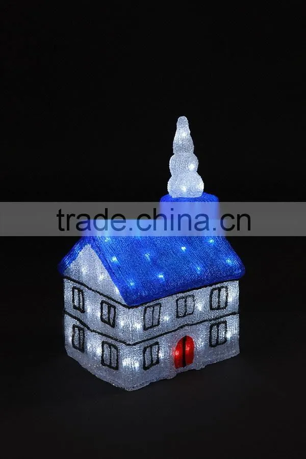 Designer best selling acrylic christmas lighting santa
