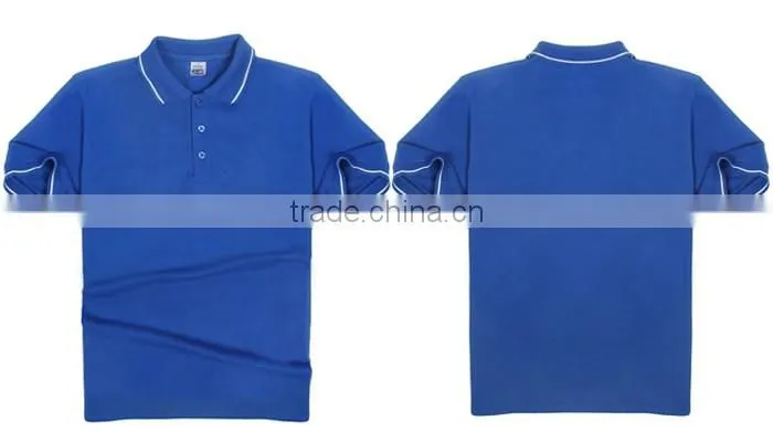 custom printing High quality blank tshirt Short Sleeve golf polo tshirt for man