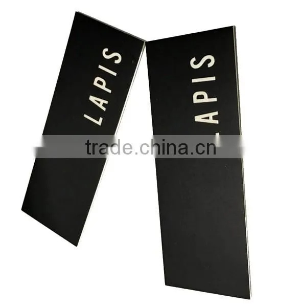 wholesales paper hang tag for garment, print paper hang tag , clothing paper hang tag