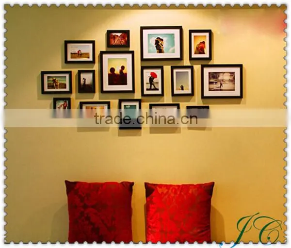 Best Sale Wood Photo Frame Wall Combination With Lower Price