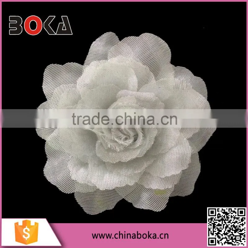 BOKA Artificial Fabric Flower Brooch Corsage