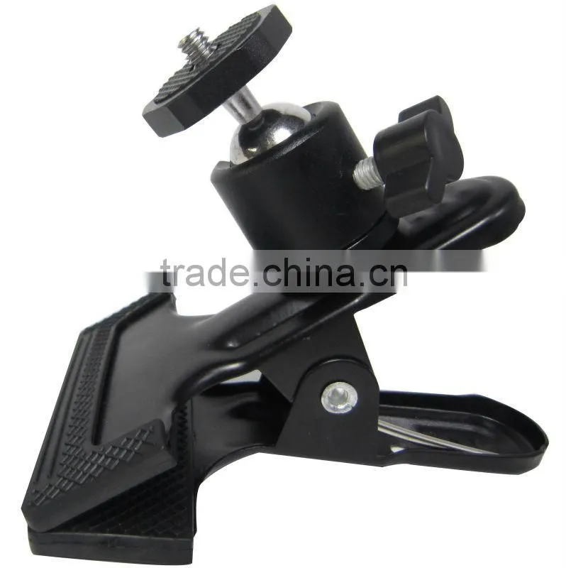 ET-SD01+G Multi-function Clamp with Ball Head for Cameras Flash Portable Swivel Flash wholesale go pro