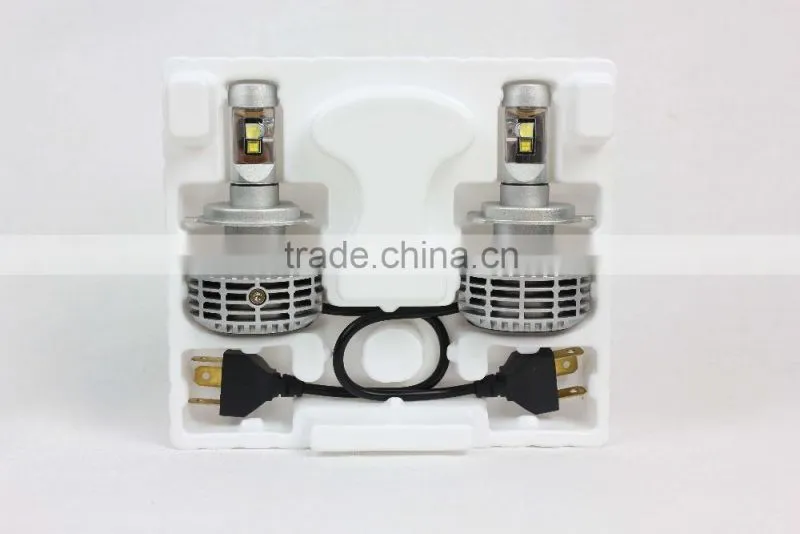 Popular led headlight G6 without fan design h13 car led headlight all in one car light