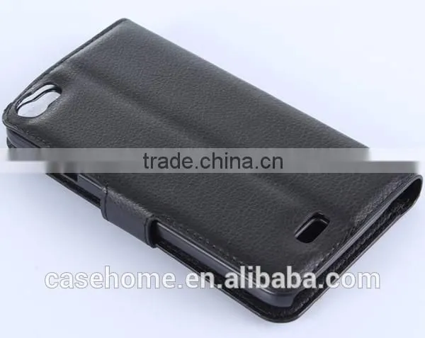 For Wiko Lenny Mobile Phone Case with PU Leaher Wallet Case