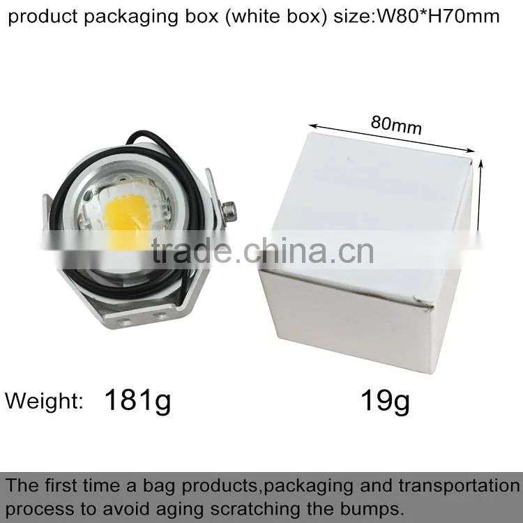 10W Super bright auto lighting system LED Car Fog Working Truck Head Off road light