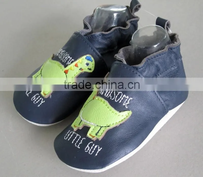 2016 girl kids latest design real leather baby shoes