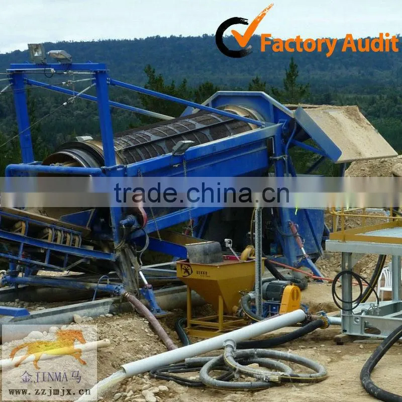 Gold Refining Eupipment Gold Trommel Separator Machine