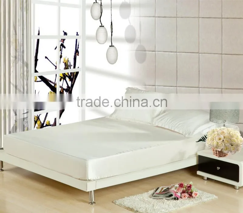 china supplier wholesale thai silk bed covers, fitted bed skirt, fitted cover, silk mattress protector