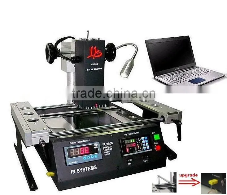 LY IR 9000 V.2 infrared bga reballing station made by Germany Elstein heating plate