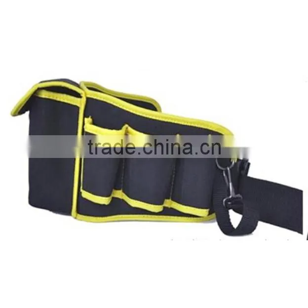 2015 hot sale durable electrical waist tool bag networking tool bag