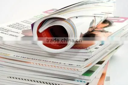 High speed automatic magazine labeling machine