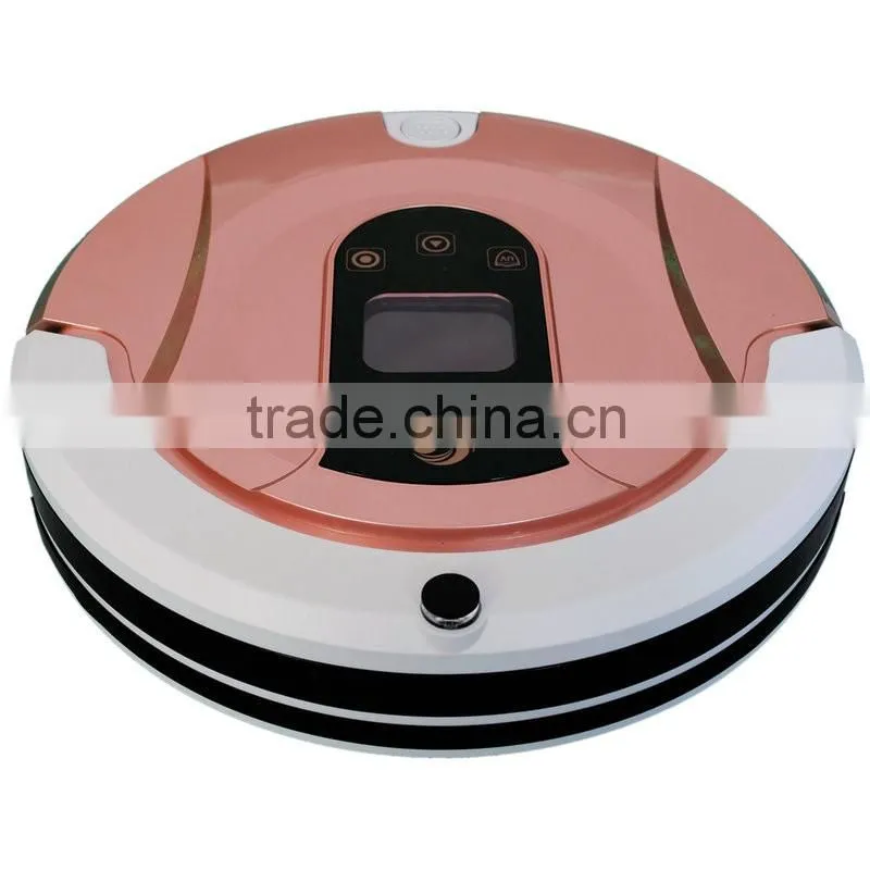 Rose Gold Housekeeping Auto Recharge Robot Vacuum Cleaner