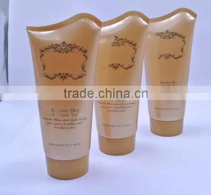 2016 150ML Empty Silk Screen Printing packaging tube for cosmetics