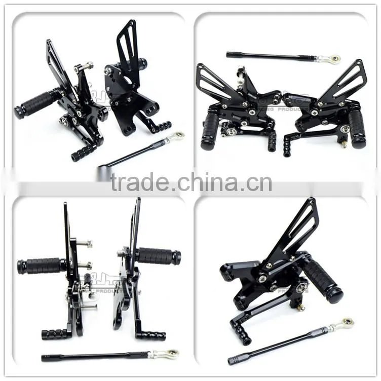 ARS-10R/11 Wholesale Billet Aluminum Motorcycle Rearset Replacement Parts for Kawasaki ZX10R 2011