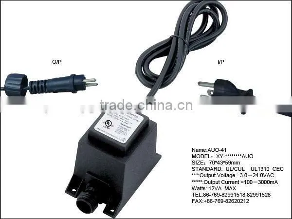 24V IP68 Waterproof transformer For Pumps