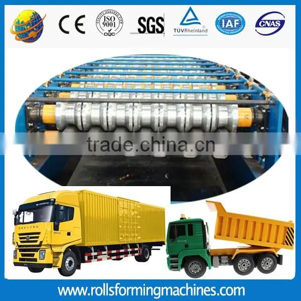 lorry plate / freight car panel / truck panel roll forming machine