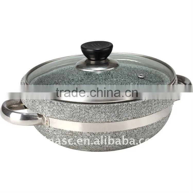 Classic stone steam cooker pot