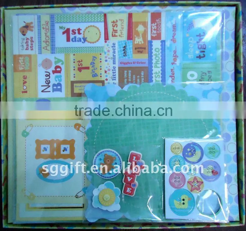 12*12 Boxed Scrapbook Album Kit
