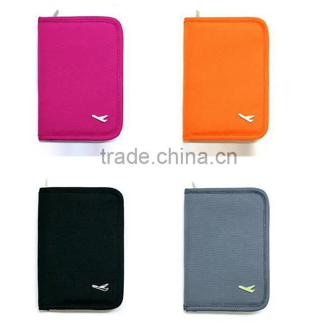 wholesale Waterproof durable carbon fiber leather passport holder