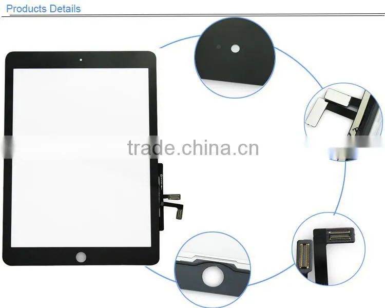 100% Factory Supplier Spare parts for ipad touch screen,Original for ipad air touch screen