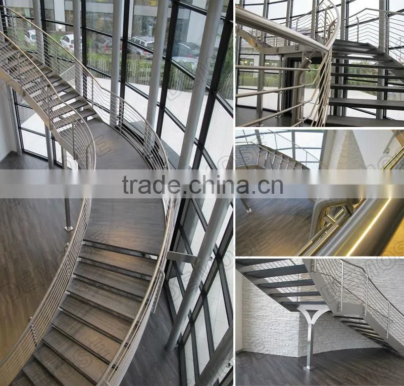 Space Saver Straight Stairs with Open Risers