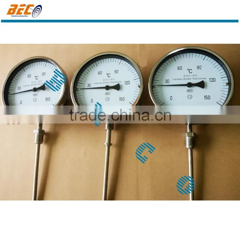 WSS-511 best fever long thermometer with bi metal head