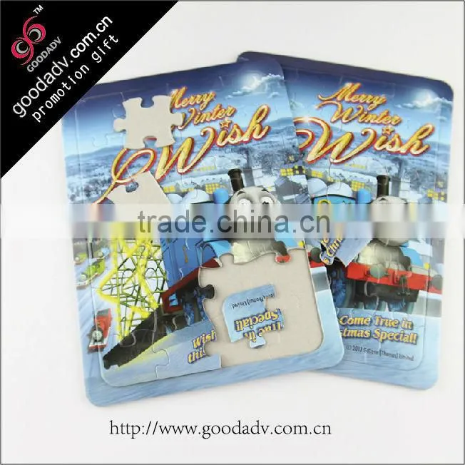 2015 hot selling lovely toys puzzle / magnetic puzzle.