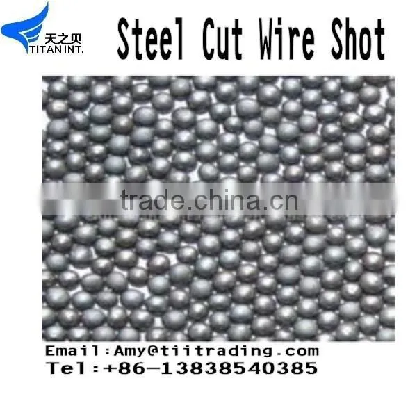 Steel shot Cut Wire Shot 2.0mm polished glass beads