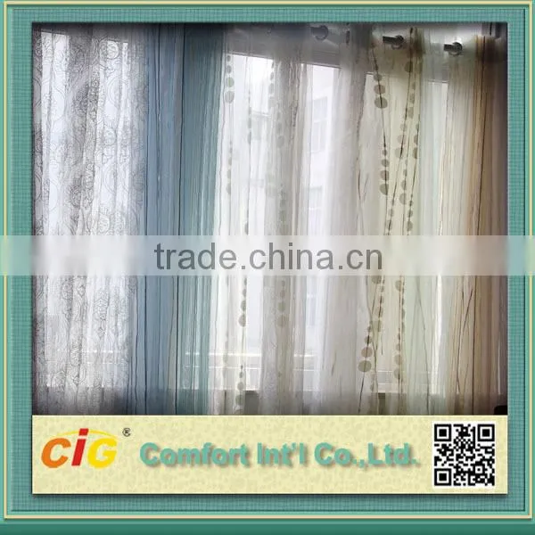 Polyester shower curtain fabric For Window
