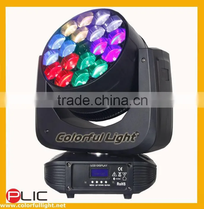 18x15w led zoom wash moving head stage lighting